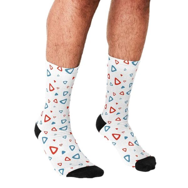 men's socks funny blue and red triangle pattern printed hip hop men happy cute boys street style crazy for, Black
men's socks funny blue and red triangle pattern printed hip hop men happy cute boys street style crazy for, Black