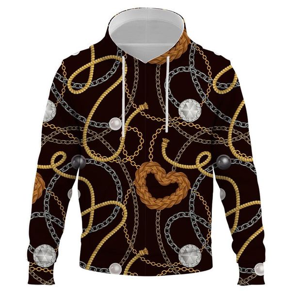 men's hoodies & sweatshirts 2021 3d print hoodie luxurious harajuku streetwear men women fashion casual cool pullover clothing, Black
men's hoodies & sweatshirts 2021 3d print hoodie luxurious harajuku streetwear men women fashion casual cool pullover clothing, Black