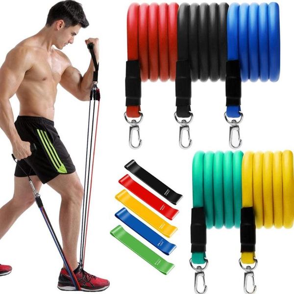 resistance band set 17pcs exercise suitable for exercising 100 pounds sports gym home training pull rope fitness equipment bands
resistance band set 17pcs exercise suitable for exercising 100 pounds sports gym home training pull rope fitness equipment bands