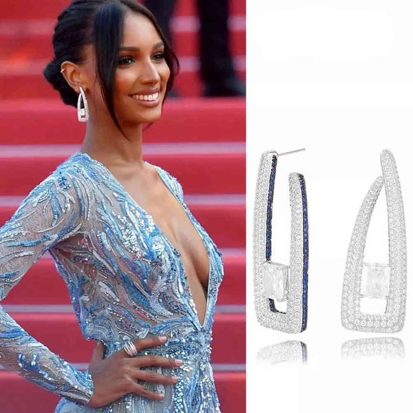 brand unique design trendy long earrings clear austrian crystal noble luxury earring for women bridal wedding party gift, Silver
brand unique design trendy long earrings clear austrian crystal noble luxury earring for women bridal wedding party gift, Silver