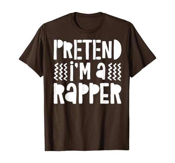 pretend i'm a rapper t-shirt costume gift shirt t-shirt, White;black
pretend i'm a rapper t-shirt costume gift shirt t-shirt, White;black