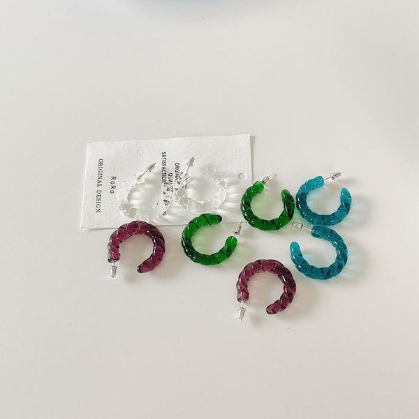 hoop & huggie 2021 korean vintage trend geometric round transparent crystal colorful glass earrings for women aesthetic jewelry, Golden;silver
hoop & huggie 2021 korean vintage trend geometric round transparent crystal colorful glass earrings for women aesthetic jewelry, Golden;silver