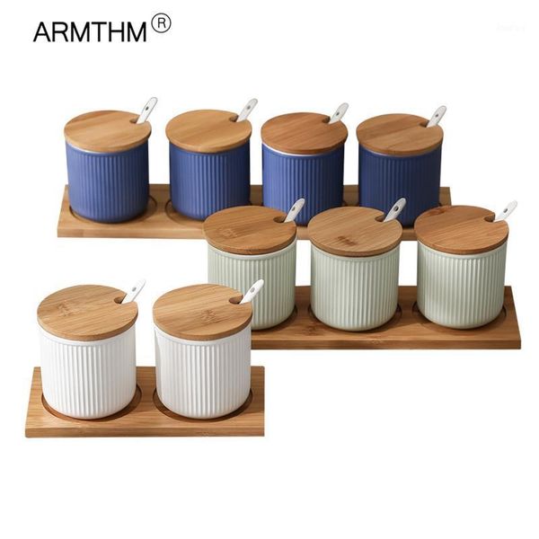ceramic seasoning box with lid small spoon kitchen pepper salt sugar bowl household bottle pot
ceramic seasoning box with lid small spoon kitchen pepper salt sugar bowl household bottle pot