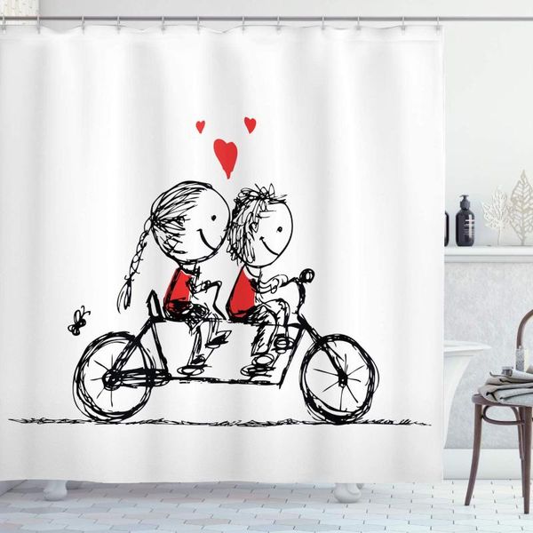 shower curtains bicycle curtain children love couple cycling together soul mates valentines sketchy print bathroom decor set with hooks
shower curtains bicycle curtain children love couple cycling together soul mates valentines sketchy print bathroom decor set with hooks