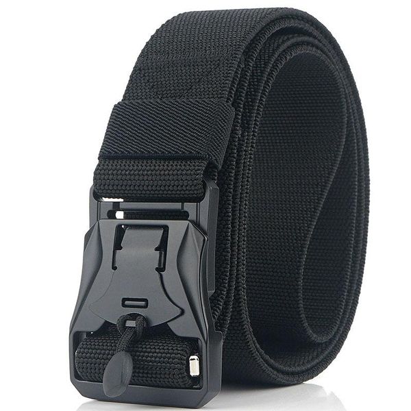 50pcs elastic men belt magnetic metal buckle adjustable nylon belts for trousers outdoor training tactical designer waist support, Black;gray
50pcs elastic men belt magnetic metal buckle adjustable nylon belts for trousers outdoor training tactical designer waist support, Black;gray