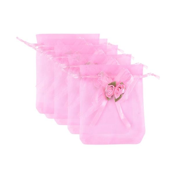 12pcs net yarn candy bag bow flower gift storage for wedding party gathering (10x12cm, white) wrap
12pcs net yarn candy bag bow flower gift storage for wedding party gathering (10x12cm, white) wrap