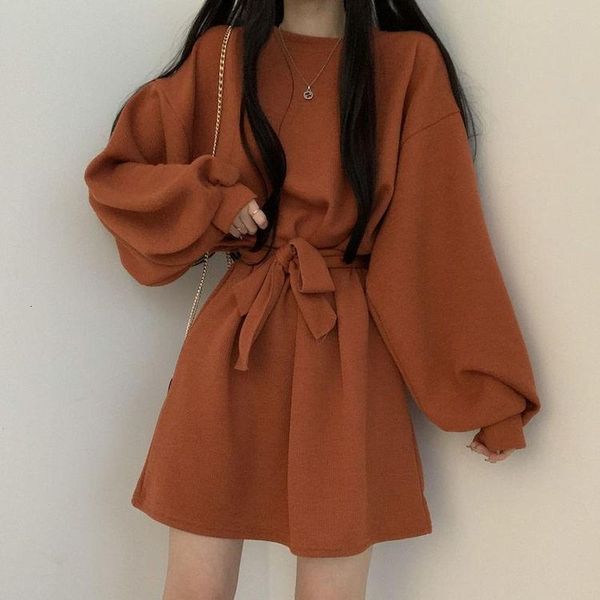 casual dresses dresses woman lantern sleeve short female autumn new casual simple wild loose waist fashion women sweet jiyx, Black;gray
casual dresses dresses woman lantern sleeve short female autumn new casual simple wild loose waist fashion women sweet jiyx, Black;gray