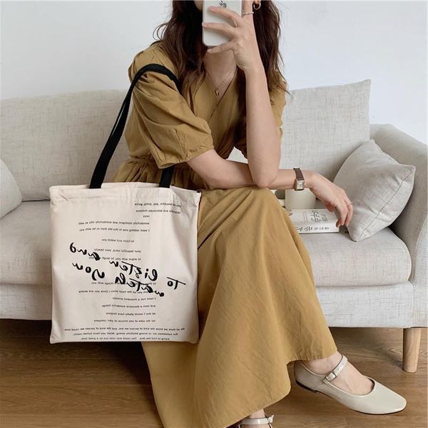 ins shoulder korean large printing canvas student retro bag simple letter shopping capacity hand qhddm
ins shoulder korean large printing canvas student retro bag simple letter shopping capacity hand qhddm