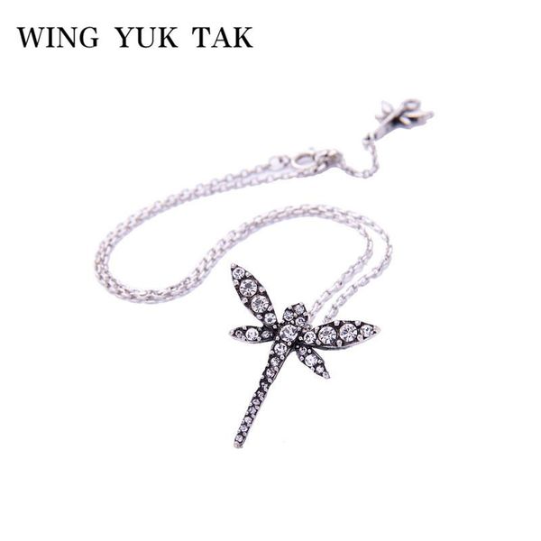 pendant necklaces wing yuk tak crystal dragonfly chain & pendants fashion vintage choker necklace women 8 color charming jewelry bijoux, Silver
pendant necklaces wing yuk tak crystal dragonfly chain & pendants fashion vintage choker necklace women 8 color charming jewelry bijoux, Silver