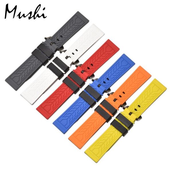 watch bands colorful silicone strap rubber wrist bracelet with stainless steel buckle clasp 20mm 22mm 24mm w/ tool, Black;brown
watch bands colorful silicone strap rubber wrist bracelet with stainless steel buckle clasp 20mm 22mm 24mm w/ tool, Black;brown