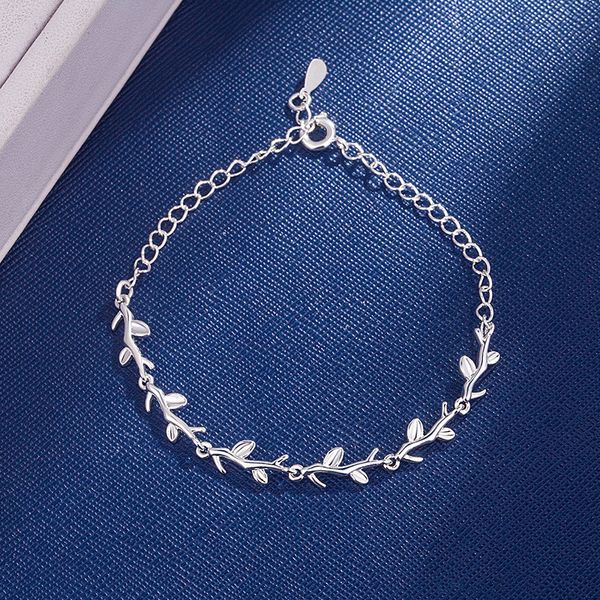 925 sterling silver moonlight forest bracelets leaves branches bracelets & bangles for women girls wedding jewelry, Golden;silver
925 sterling silver moonlight forest bracelets leaves branches bracelets & bangles for women girls wedding jewelry, Golden;silver