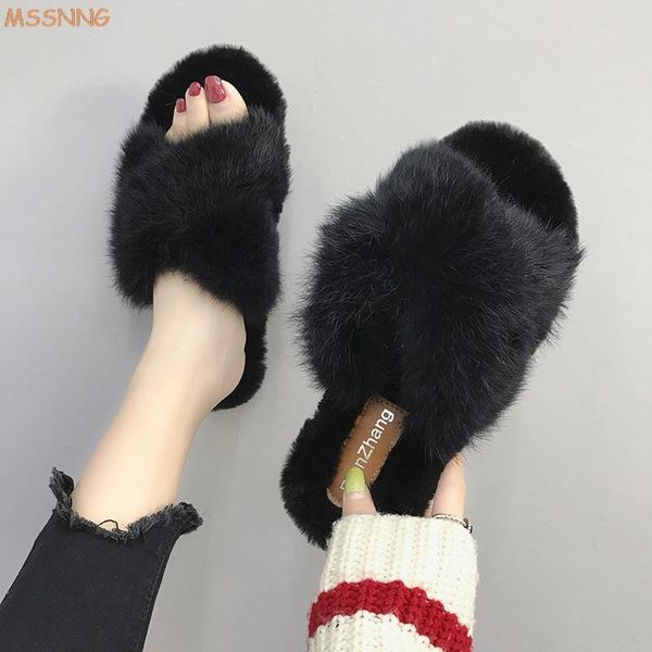 women slippers winter shoes flat sweet home woman indoor fur warm soft slip on female slipper, Black
women slippers winter shoes flat sweet home woman indoor fur warm soft slip on female slipper, Black