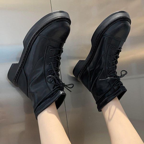 boots women luxury mid calf lace up platform ladies fashion casual zipper pu leather shoes woman female footwear non slip, Black
boots women luxury mid calf lace up platform ladies fashion casual zipper pu leather shoes woman female footwear non slip, Black