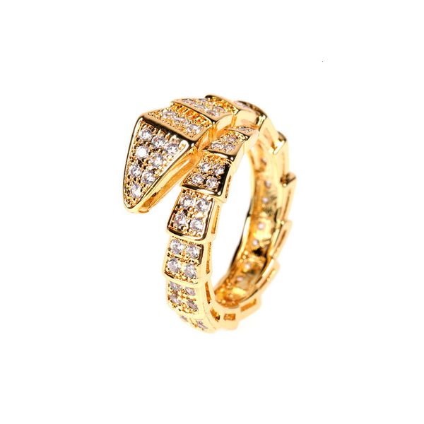 accessories shaped inlaid female copper plated gold bone full of diamond creative snake ring, Silver
accessories shaped inlaid female copper plated gold bone full of diamond creative snake ring, Silver