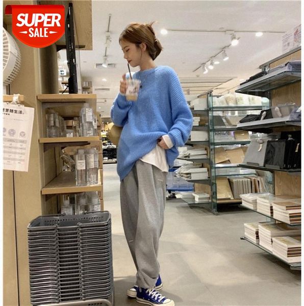 soft milk blue sweater loose-fitting female silhouette pullover knitting salt japanese senior #ig7t, Black;gray
soft milk blue sweater loose-fitting female silhouette pullover knitting salt japanese senior #ig7t, Black;gray