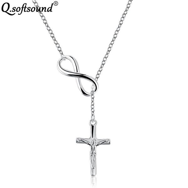 pendant necklaces fashion cross for women silver color chain jewelry choker pendants collana donna gargantilha qn1005
pendant necklaces fashion cross for women silver color chain jewelry choker pendants collana donna gargantilha qn1005