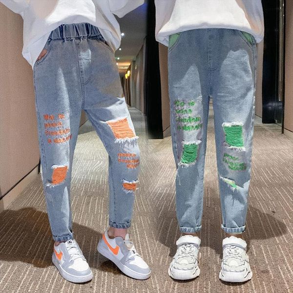 girls jeans autumn solid pleated childrens elastic waist kids girl casual clothes for 8 10 12 14, Blue
girls jeans autumn solid pleated childrens elastic waist kids girl casual clothes for 8 10 12 14, Blue