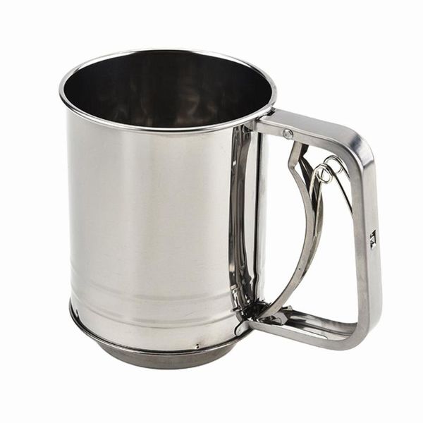 handheld flour shaker stainless steel mesh sieve cup powder sugar bake pastry tool hand-pressed no skid sifters baking & tools
handheld flour shaker stainless steel mesh sieve cup powder sugar bake pastry tool hand-pressed no skid sifters baking & tools