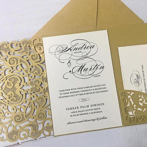 greeting cards gold wedding invitations luxury pocket invitation, with rsvp - set of 50pcs
greeting cards gold wedding invitations luxury pocket invitation, with rsvp - set of 50pcs