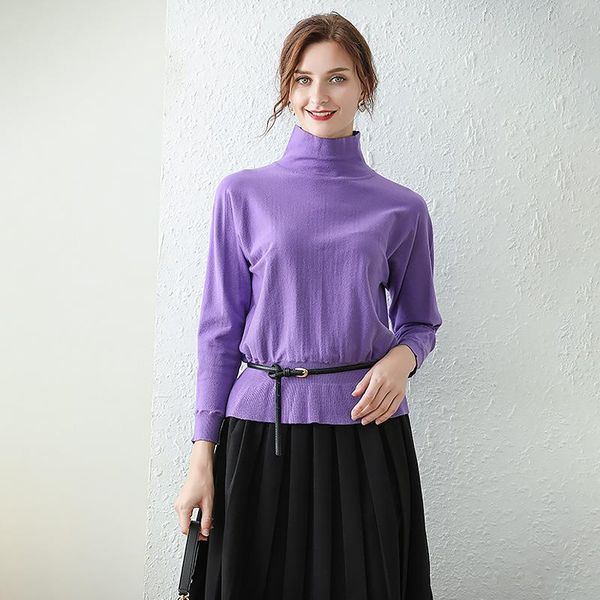 women's sweaters women knitted pullover half turtleneck spring autumn casual clothing outerwear ta2269, White;black
women's sweaters women knitted pullover half turtleneck spring autumn casual clothing outerwear ta2269, White;black
