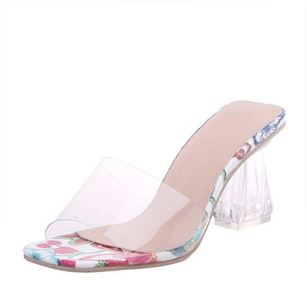 fashion transparent 35-41 size women sandals summer thick heel party for female work, Black
fashion transparent 35-41 size women sandals summer thick heel party for female work, Black