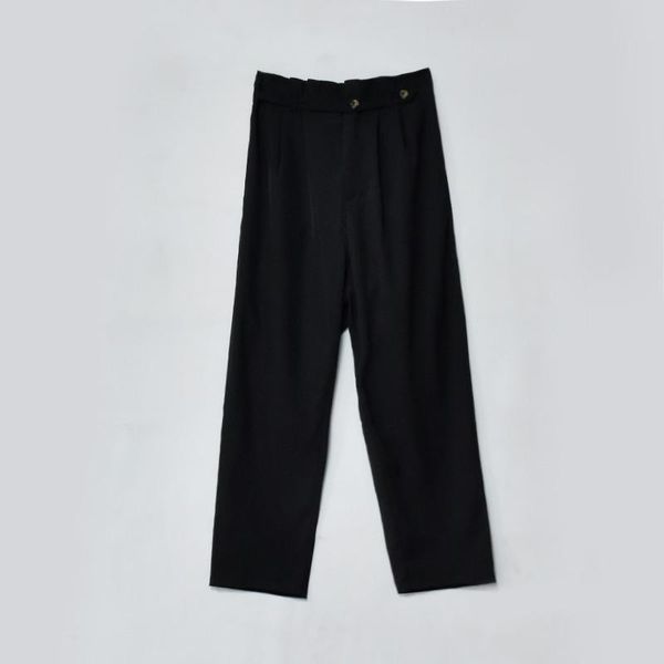autumn and winter trousers women's black drape suit pants korean style loose thin high-waist casual straight-leg & capris, Black;white
autumn and winter trousers women's black drape suit pants korean style loose thin high-waist casual straight-leg & capris, Black;white