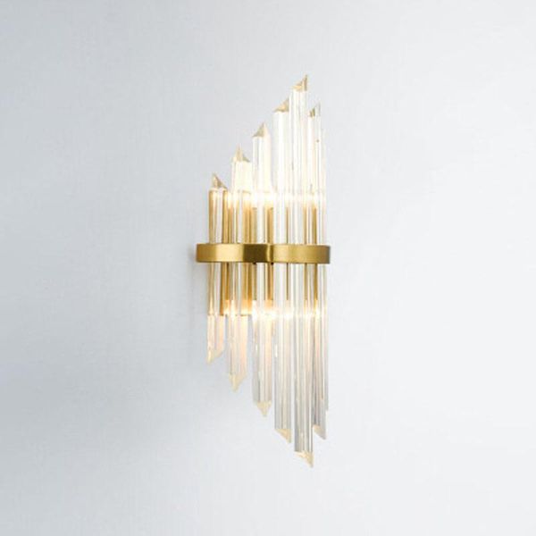 wall lamp modern gold led scones lustre indoor lighting glass / crystal luminarias fixtures
wall lamp modern gold led scones lustre indoor lighting glass / crystal luminarias fixtures