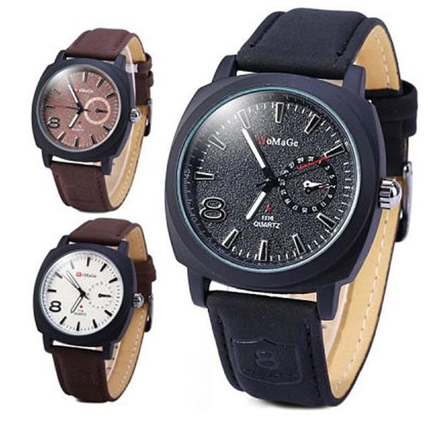 men women fashion large dial quartz watch man ladies casual retro leather strap classic stylish clock drop relogio wristwatches, Slivery;brown
men women fashion large dial quartz watch man ladies casual retro leather strap classic stylish clock drop relogio wristwatches, Slivery;brown