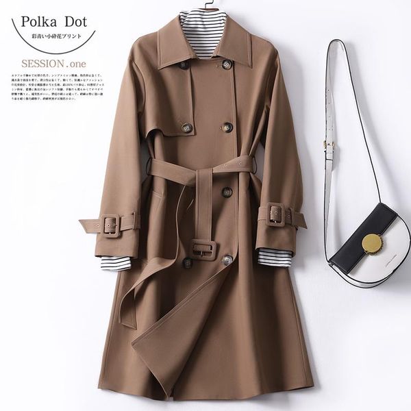 women's trench coats windbreaker long small 2021 spring dress korean fashion style high thin coat and autumn, Tan;black
women's trench coats windbreaker long small 2021 spring dress korean fashion style high thin coat and autumn, Tan;black