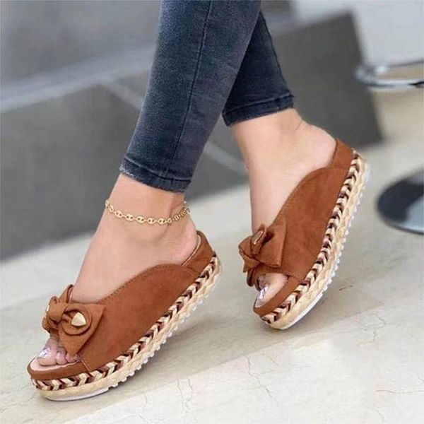 slippers women bowtie woman platform flats female slides 2021 summer women's casual peep toe beach shoes ladies plus size, Black
slippers women bowtie woman platform flats female slides 2021 summer women's casual peep toe beach shoes ladies plus size, Black