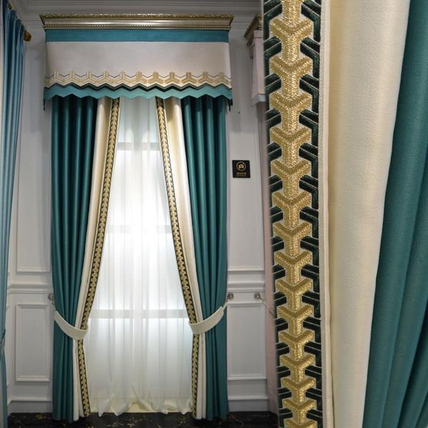 custom dark green high-precision stitching curtains nordic modern for living room bedroom simulation silk jacquard curtain & drapes
custom dark green high-precision stitching curtains nordic modern for living room bedroom simulation silk jacquard curtain & drapes