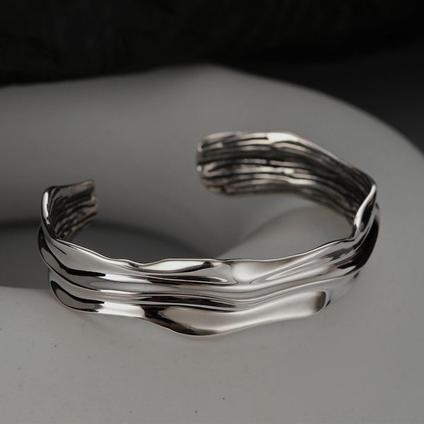 bangle products in europe and the ins heavy wind s925 pure restoring ancient ways for women old irregular texture silver, Black
bangle products in europe and the ins heavy wind s925 pure restoring ancient ways for women old irregular texture silver, Black