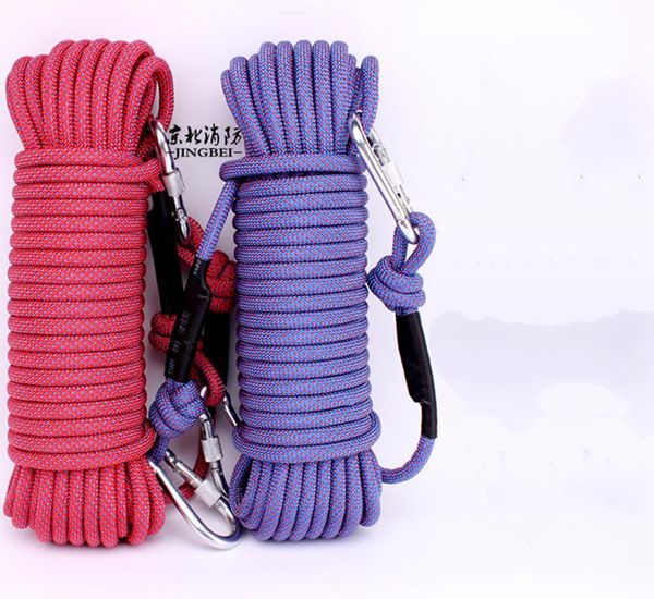 cords, slings and webbing polyester 10.5mm diameter outdoor static climbing rope + 2 hooks for rock accessories mountaineering
cords, slings and webbing polyester 10.5mm diameter outdoor static climbing rope + 2 hooks for rock accessories mountaineering