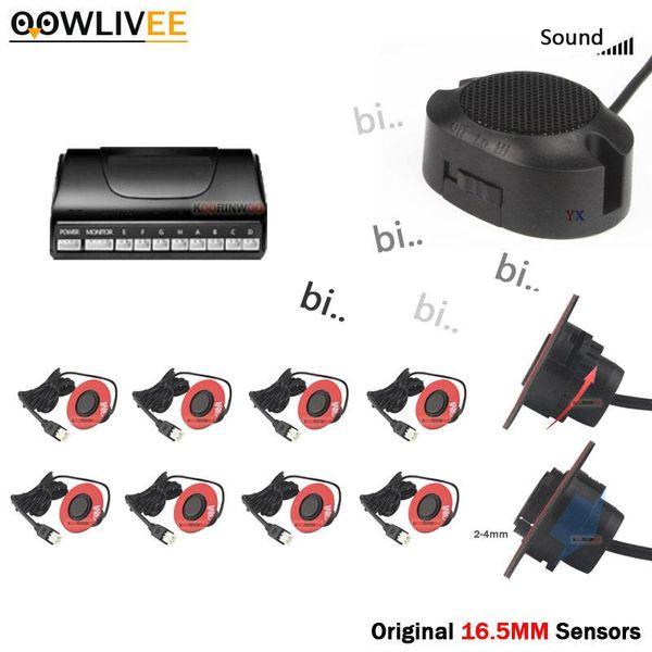 adjustable step speaker car parking sensor 8 radar intelligent assistance 13mm flat sensors buzzer beep rear view cameras&
adjustable step speaker car parking sensor 8 radar intelligent assistance 13mm flat sensors buzzer beep rear view cameras&