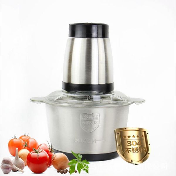 meat grinders 2 speeds 2l electric chopper vegetable grinder mincer processor cutter slicer 304 stainless steel 220v
meat grinders 2 speeds 2l electric chopper vegetable grinder mincer processor cutter slicer 304 stainless steel 220v