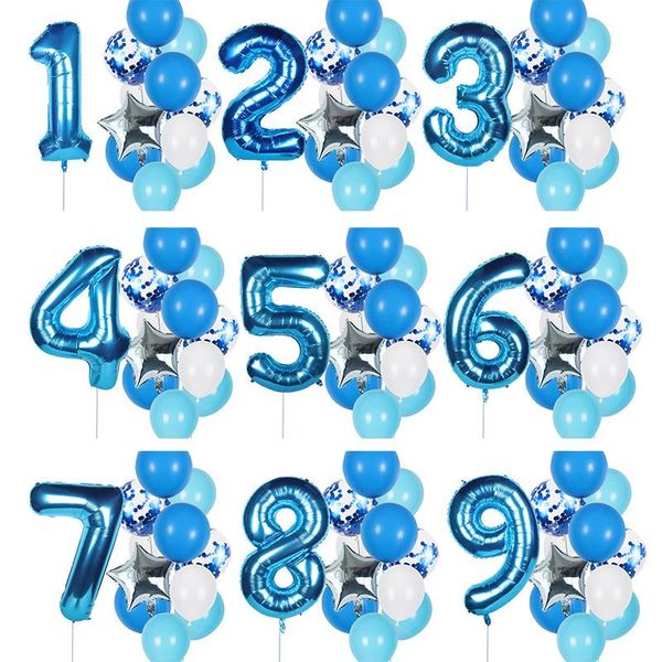 party decoration joy-enlife 12pcs boy birthday blue balloons set 40inch number foil balloon baby shower 1/2/3/5/6/8/9 years old
party decoration joy-enlife 12pcs boy birthday blue balloons set 40inch number foil balloon baby shower 1/2/3/5/6/8/9 years old