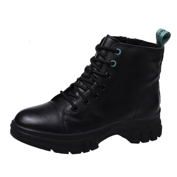 boots leather short fall / winter british style martin motorcycle boots side zipper versatile women's, Black
boots leather short fall / winter british style martin motorcycle boots side zipper versatile women's, Black