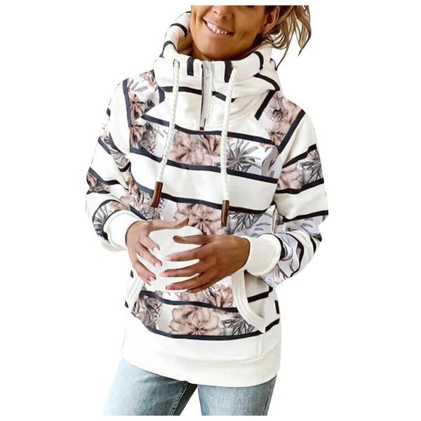 women's hoodies & sweatshirts autumn winter for women fashion 2021 floral print long sleeve hoodie casual loose turtleneck pullover, Black
women's hoodies & sweatshirts autumn winter for women fashion 2021 floral print long sleeve hoodie casual loose turtleneck pullover, Black