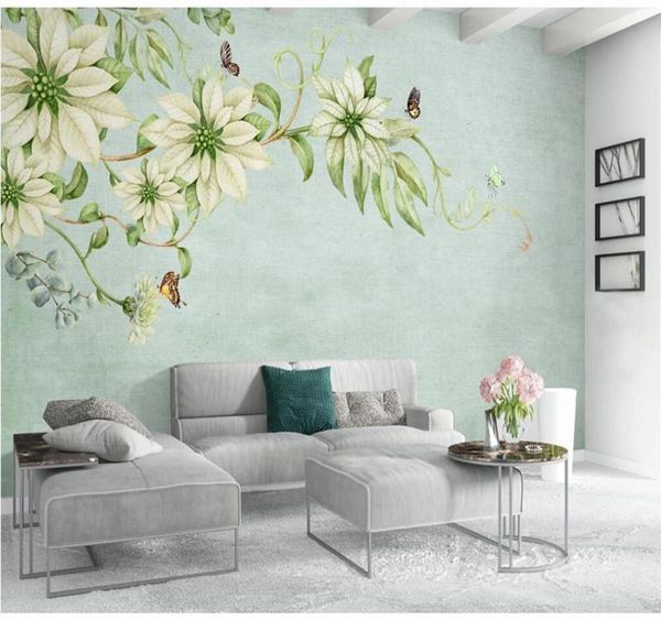 large custom home decoration wallpaper mural modern minimalist hand-painted retro flower plant tv background wall wallpapers
large custom home decoration wallpaper mural modern minimalist hand-painted retro flower plant tv background wall wallpapers