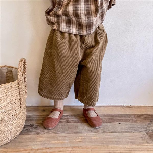 trousers 2021 girls solid color corduroy wide leg pants 1-6 years children fashion soft loose ankle-length pant, Blue
trousers 2021 girls solid color corduroy wide leg pants 1-6 years children fashion soft loose ankle-length pant, Blue