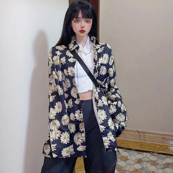 women's t-shirt loose casual lazy ins daisy shirt shirts ulzzang japanese kawaii vintage female korean harajuku cute clothes for women, White
women's t-shirt loose casual lazy ins daisy shirt shirts ulzzang japanese kawaii vintage female korean harajuku cute clothes for women, White