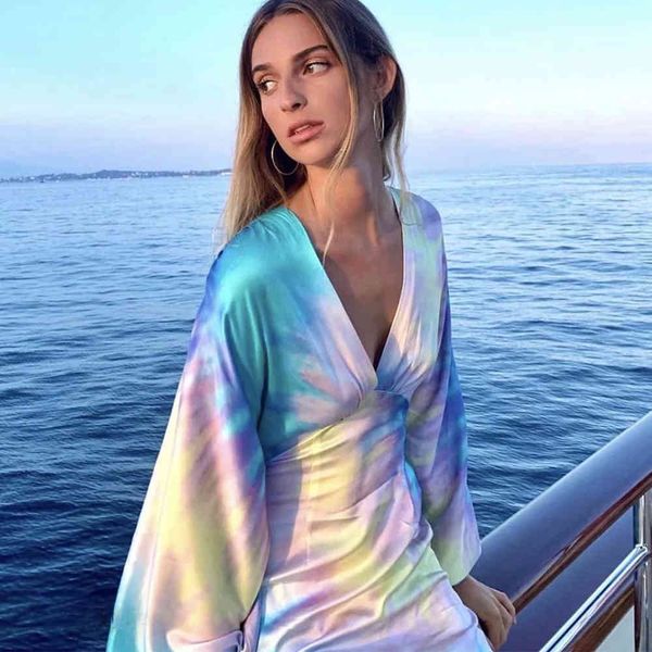 dresses women gradient colored colorful long sleeves v-neckline short mini vestidos femme robe, Black;gray
dresses women gradient colored colorful long sleeves v-neckline short mini vestidos femme robe, Black;gray