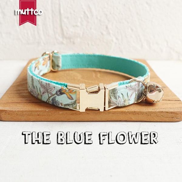 cat collars & leads 10ps/lot muttco retail with gold metal buckle collar for the blue flower design 2 sizes ucc060j
cat collars & leads 10ps/lot muttco retail with gold metal buckle collar for the blue flower design 2 sizes ucc060j