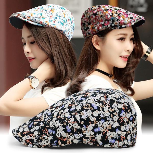 berets ladies hats folk style printed cap spring summer day outdoor leisure flower embroidered beret fashion forward womens hat, Blue;gray
berets ladies hats folk style printed cap spring summer day outdoor leisure flower embroidered beret fashion forward womens hat, Blue;gray