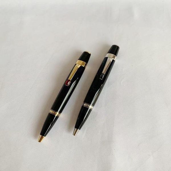ballpoint pens bohemian style resin pen, korean stationery, Blue;orange