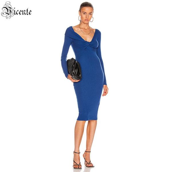 casual dresses vc women's dress fashion design celebrity party v-neck long sleeve twisted mid-length dark blue bandage, Black;gray
casual dresses vc women's dress fashion design celebrity party v-neck long sleeve twisted mid-length dark blue bandage, Black;gray