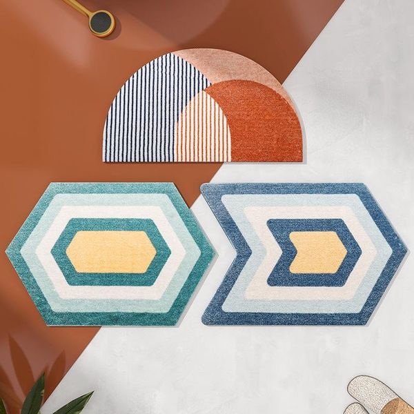 carpets geometric shape wear-resistant floor mat home bathroom door rug absorbent non slip foot pad
carpets geometric shape wear-resistant floor mat home bathroom door rug absorbent non slip foot pad
