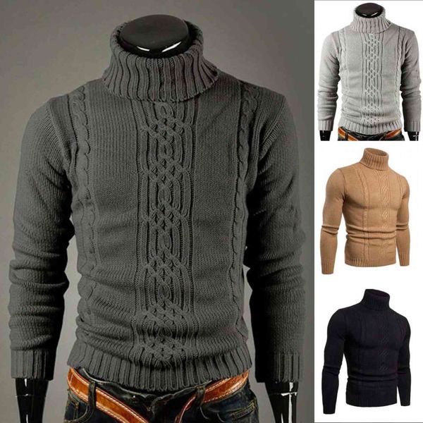 comfortable male slim turtleneck long sve casual sweater for winter knitted sweater ,, White;black
comfortable male slim turtleneck long sve casual sweater for winter knitted sweater ,, White;black