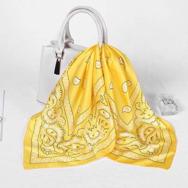 scarves bandana silk scarf women luxury square satin head scarfs shawl wrap neckerchief hair tie band handkerchief foulard soie, Blue;gray
scarves bandana silk scarf women luxury square satin head scarfs shawl wrap neckerchief hair tie band handkerchief foulard soie, Blue;gray