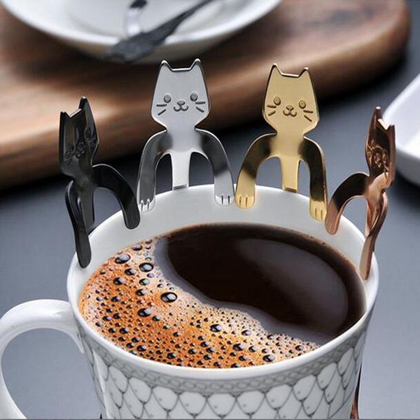 spoons stainless steel teaspoons creative cute cat coffee spoon dessert snack scoop ice cream mini tableware handle tea
spoons stainless steel teaspoons creative cute cat coffee spoon dessert snack scoop ice cream mini tableware handle tea